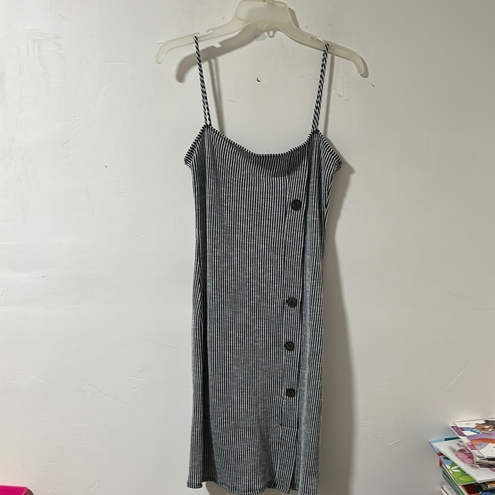 Caution To The Wind Sleeveless Mini Dress